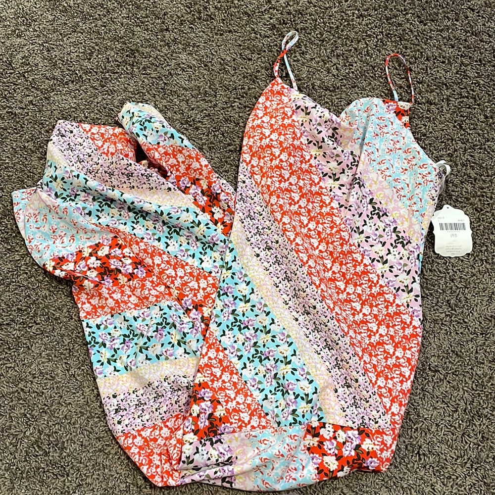 NWT Altar’d State the Carlie Dress in Red Multi